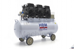 HBM 6-LE 150 Literes Professzionális Alacsony Zajszintű Kompresszor - Model 2 1