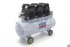 HBM 6-LE 150 Literes Professzionális Alacsony Zajszintű Kompresszor - Model 2 2