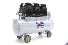 HBM 6-LE 150 Literes Professzionális Alacsony Zajszintű Kompresszor - Model 2 3
