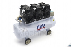 HBM 6-LE 150 Literes Professzionális Alacsony Zajszintű Kompresszor - Model 2 4