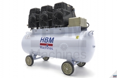 HBM 6-LE 150 Literes Professzionális Alacsony Zajszintű Kompresszor - Model 2 5