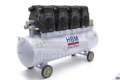 HBM 8-LE 200 Literes Professzionális Alacsony Zajszintű Kompresszor - Model 2 1