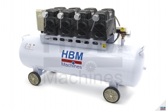 HBM 200 Literes Professzionális Alacsony Zajszintű Kompresszor - Model 2 4