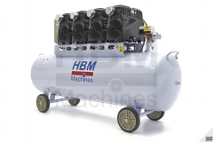 HBM 200 Literes Professzionális Alacsony Zajszintű Kompresszor - Model 2 5