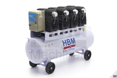 HBM 120 Literes Professzionális Alacsony Zajszintű Kompresszor – Model 2 1