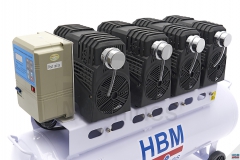 HBM 120 Literes Professzionális Alacsony Zajszintű Kompresszor – Model 2 10