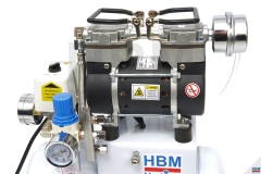 HBM 4 Literes Alacsony Zajszintű Airbrush Kompresszor 8