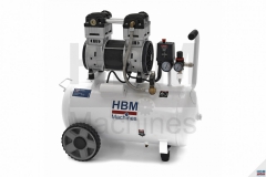 HBM 50 Literes 2 LE Professzionális Alacsony Zajszintű Kompresszor 1