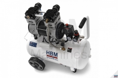 HBM 50 Literes 2 LE Professzionális Alacsony Zajszintű Kompresszor 7