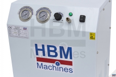 HBM Fogászati 750 W 30 Literes Professzionális Alacsony Zajszintű Kompresszor 2