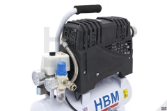 HBM 9 Literes Professzionális Alacsony Zajszintű Kompresszor 7