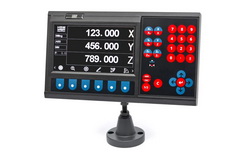 HBM 320 x 900 DRO Professzionális Vario Fémeszterga Komplett 11
