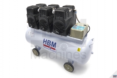 HBM 6-LE 150 Literes Professzionális Alacsony Zajszintű Kompresszor - Model 2 6