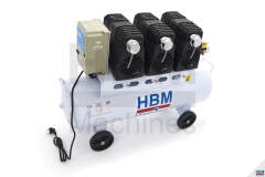 HBM 70 Literes Professzionális Alacsony Zajszintű Kompresszor – Model 2 6