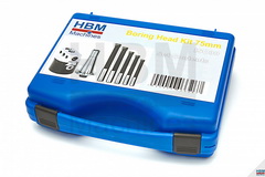 HBM 75 mm Kiesztergálófej Készlet - ISO30, ISO40, MK3, MK4, vagy R8 felfogatással 4