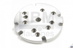 HBM Alumínium Felfogatótárcsa 100 és 125 mm-es Tokmányhoz DIN 6350 1