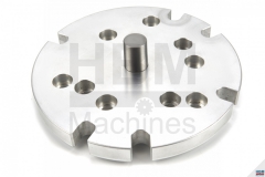 HBM Alumínium Felfogatótárcsa 100 és 125 mm-es Tokmányhoz DIN 6350 3
